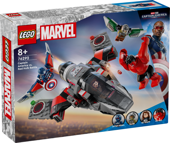 LEGO® Marvel 76292 Captain America vs. Rode Hulk duel