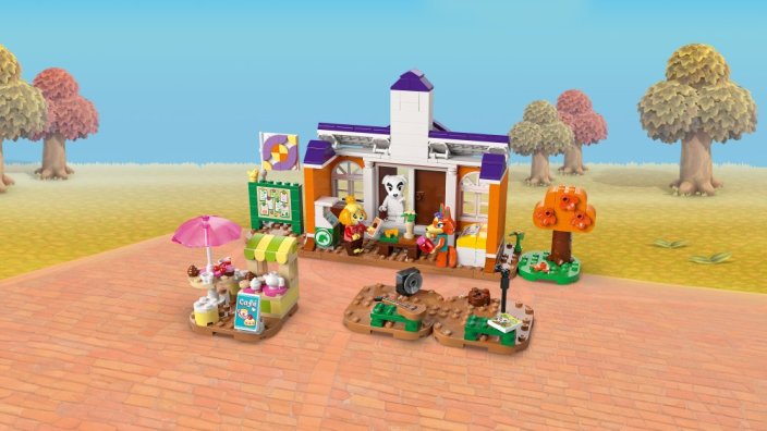 LEGO® Animal Crossing™ 77052 K.K koncertje a téren
