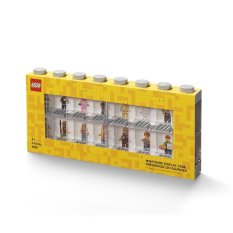 LEGO® caja coleccionable para 16 minifiguras - gris