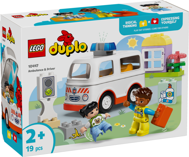 LEGO® DUPLO® 10447 Mentőautó és mentősofőr