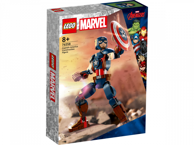 LEGO® Marvel 76258 Sestavitelná figurka: Captain America