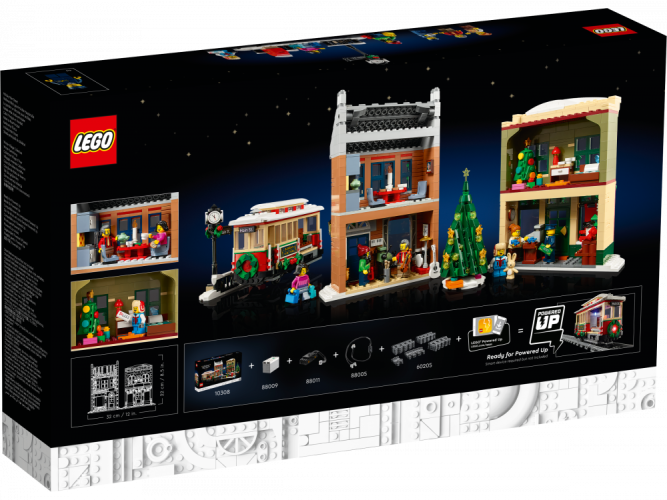 LEGO® Icons 10308 Świąteczna główna ulica