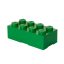 LEGO® caixa de snacks 100 x 200 x 75 mm - verde escuro