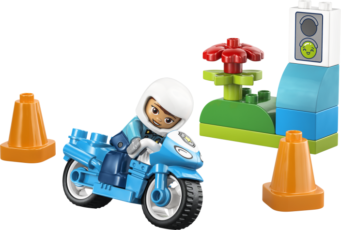 LEGO® DUPLO Town 10471 La moto de police bleue