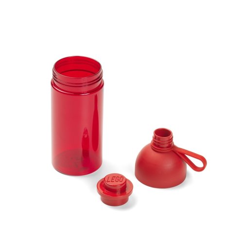 LEGO® bouteille transparente - rouge