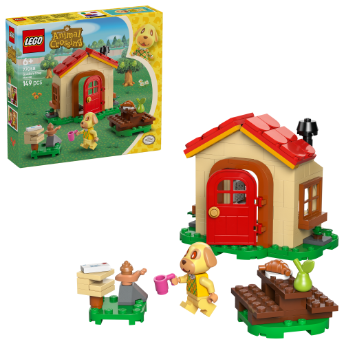 LEGO® Animal Crossing™ 77058 Przytulny dom Goldie