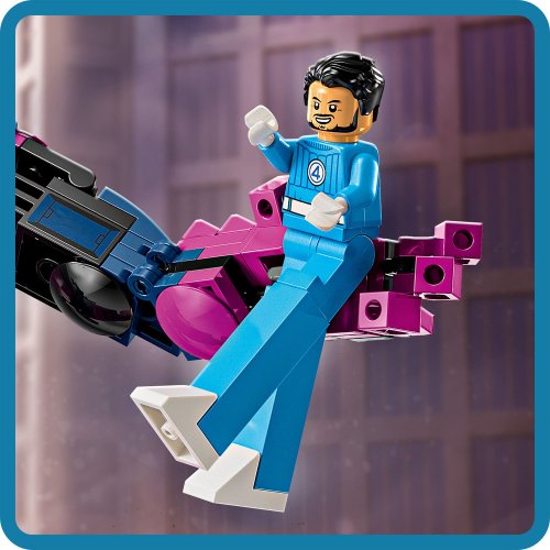 LEGO Marvel 76316 Fantastická čtyřka vs. sestavitelná figurka Galactuse