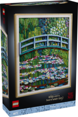 LEGO® Art 31220 Claude Monet – Bridge over a Pond of Water Lilies