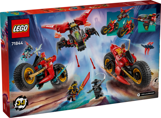 LEGO® Ninjago 71844 Ninja-Actionflitzer