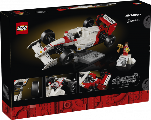 LEGO® Icons 10330 McLaren MP4/4 & Ayrton Senna