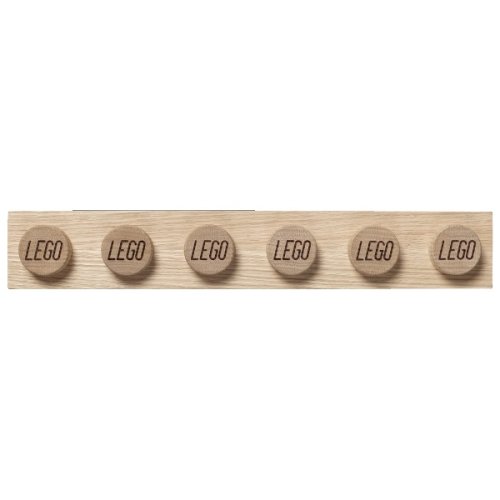 LEGO® drewniany stojak na książki (dąb - impregnowany mydłem)