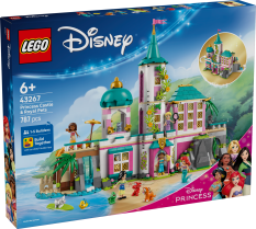 LEGO® │ Disney 43267 Hercegnőkastély és a hercegnők állatkái