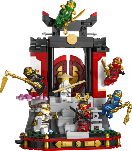 LEGO® Ninjago 71866 Exhibición de Personajes Ninja: 15 Aniversario