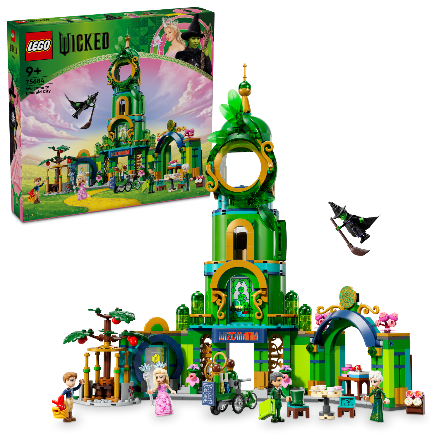LEGO® Wicked 75684 Bienvenidos a Emerald City | KITSTORE.cz