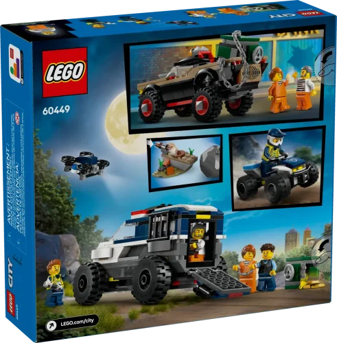 LEGO® City 60449 Pościg terenówką policyjną