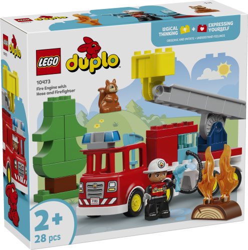 LEGO® DUPLO Town 10473 Löschauto mit Schlauch und Feuerwehrmann