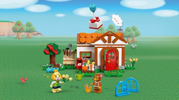 LEGO® Animal Crossing™ 77049 Isabelle op visite