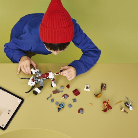 LEGO® Ninjago 71863 Zilvar auf seinem Drachentier Grimtak
