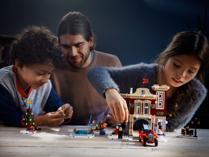 LEGO® Creator Expert 10263 Remiza strażacka w zimowej wiosce