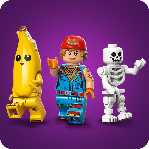 LEGO® Fortnite 77075 Acampamento de Peely e Sparkplug