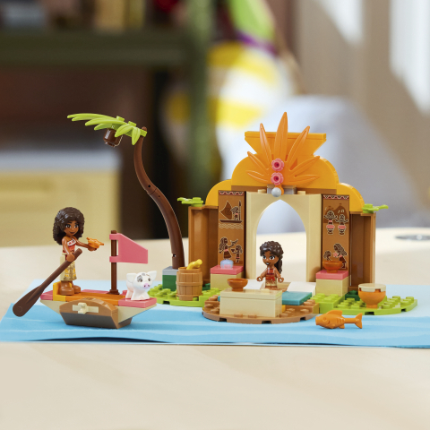 LEGO® | Disney™ 43282 Vaianas Hütte und Boot
