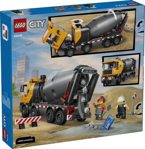 LEGO® City 60478 Betonmischer