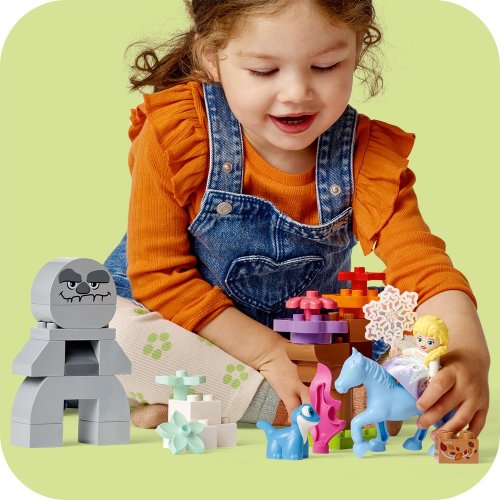 LEGO® DUPLO® 10418 Disney™ Elsa e Bruni nella foresta incantata