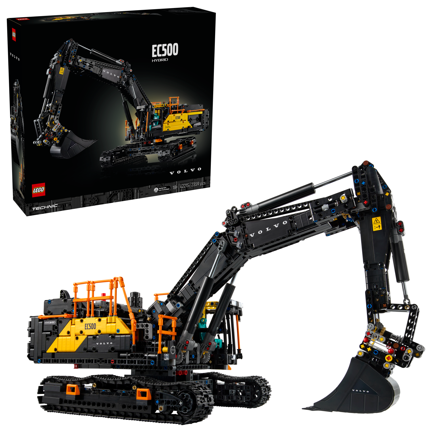 LEGO® Technic 42215 Excavadora Volvo EC500 Hybrid