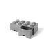LEGO® Boîte de rangement 8 avec tiroirs - gris
