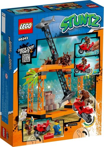 LEGO® City 60342 Le défi de cascade : l’attaque des requins