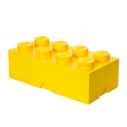 LEGO® Aufbewahrungsbox 8 - gelb