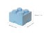 LEGO® Boîte de rangement 4 - bleu clair