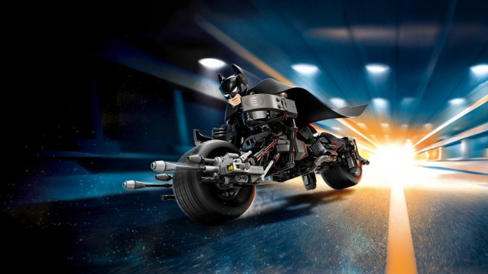 LEGO® DC Batman™ 76273 Batman™ építőfigura és a batmotor