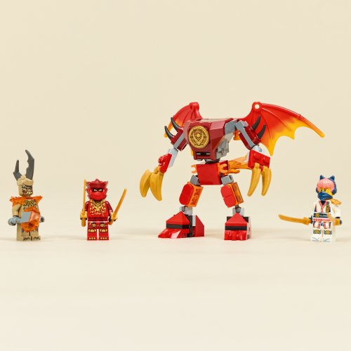 LEGO® Ninjago 71851 Kais Drachen-Mech Battle Set