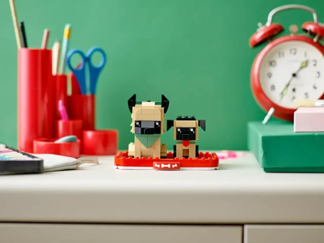 LEGO® BrickHeadz 40440 Deutscher Schäferhund