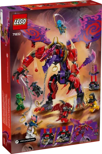 LEGO® Ninjago® 71832 Presa do Trovão - Dragão do Caos