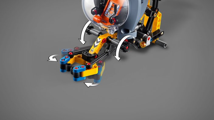 LEGO® Technic™ 42201 Le sous-marin de recherche en haute mer
