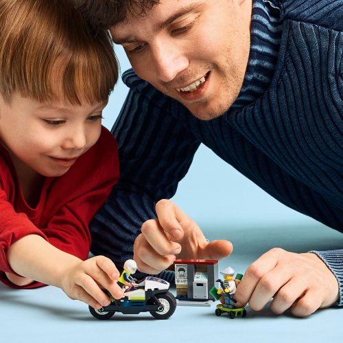 LEGO® City 60455 Perseguição com Mota da Polícia