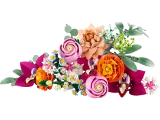 LEGO® Botanicals 10342 Le joli bouquet de fleurs roses