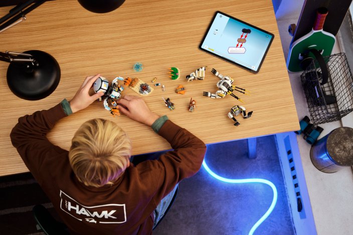 LEGO® Horizon Adventures™ 77037 Aloy și Varl vs. Shell-Walker și