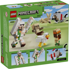LEGO® Minecraft® 21592 Kurací džokej a útok v púšti