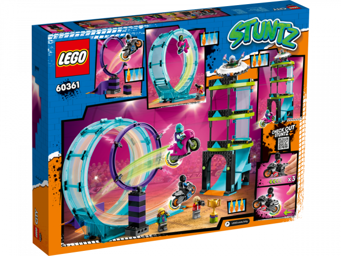 LEGO® City 60361 Najbláznivejšia kaskadérska výzva