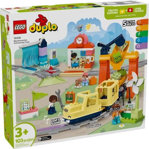 LEGO® DUPLO® 10428 Grande treno comunitario interattivo