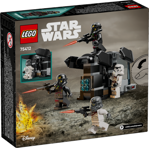 LEGO® Star Wars TM 75412 Pack de Batalha Soldado da Morte e Soldado da Noite