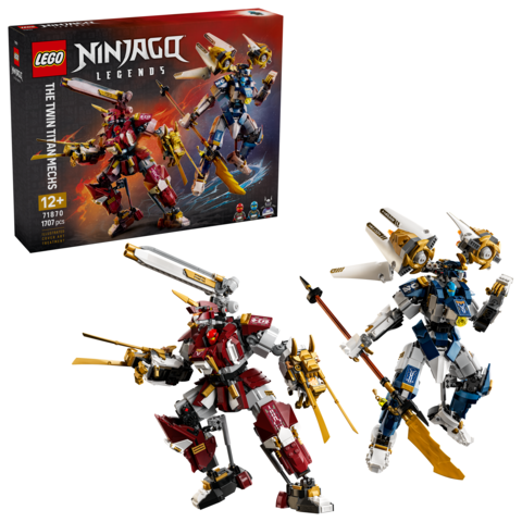 LEGO® Ninjago 71870 Die Zwillings-Titanmechs
