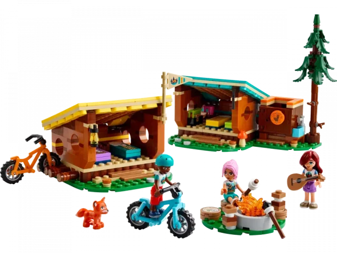 LEGO® Friends 42624 Les cabanes chaleureuses de la base de loisirs