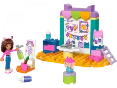 LEGO® Casa de păpuși a lui Gabby 10795 Creații meșteșugite cu Bebe Cutiuță