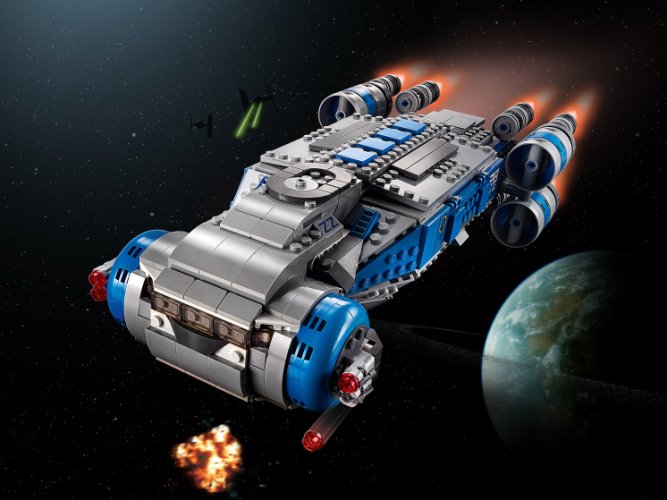 LEGO® Star Wars™ 75293 Nave de Transporte I-TS da Resistência