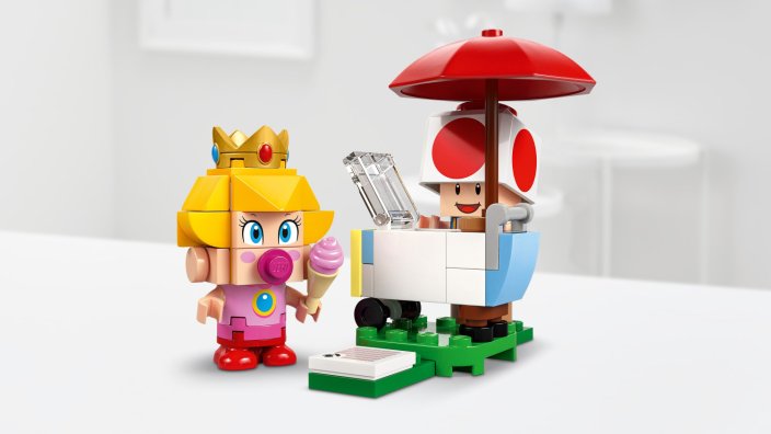 LEGO® Super Mario™ 72036 Mario Kart™ - Bébé Peach et ensemble de grand prix