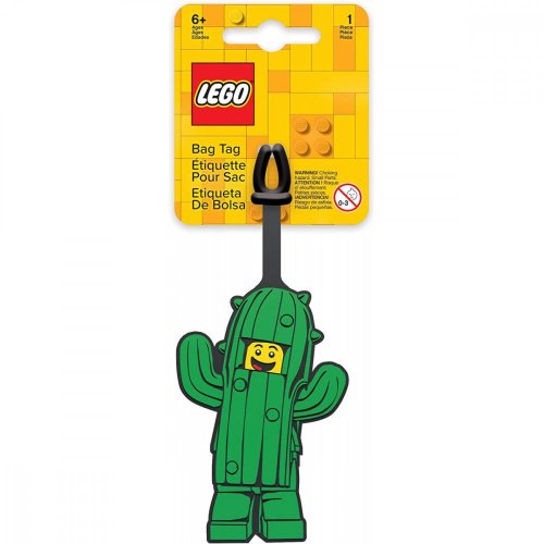 LEGO® Iconic Etichetta per bagagli - Cactus Boy